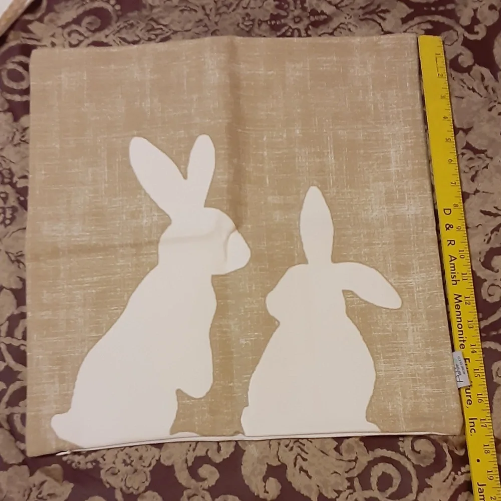 Bunny Rabbit Pillow Covers Set of 4
